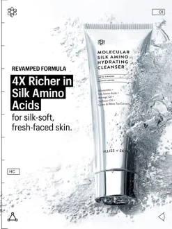 Allies of Skin Molecular Silk Amino Hydrating Cleanser | MECCA