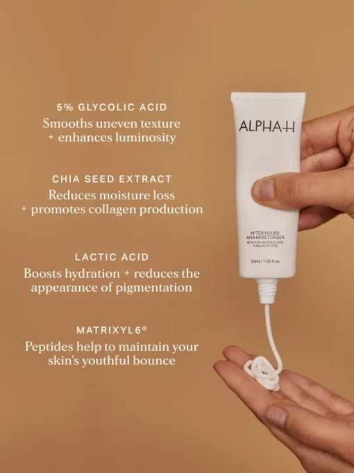 Alpha-H After Hours AHA Moisturiser | MECCA