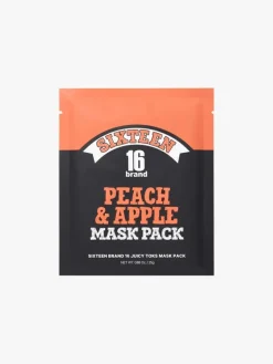 16Brand 16 Juicy Toks Mask Pack Peach Apple | MECCA