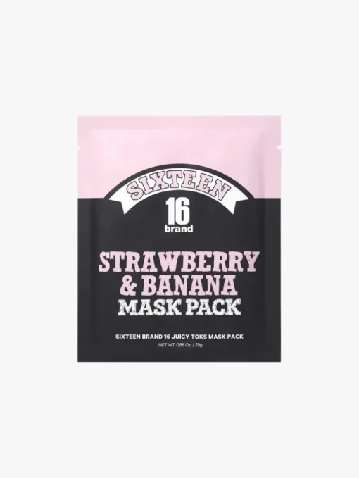 16Brand Juicy Mask Pack Strawberry Banana | MECCA