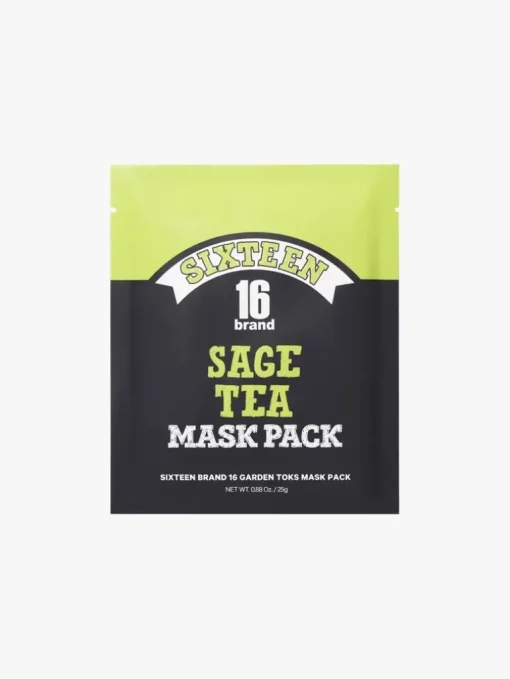 16Brand Sage Tea Mask Pack | MECCA