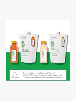 Briogeo Superfoods™ Mango + Cherry Oil Control & Balancing Shampoo 1L Refill | MECCA