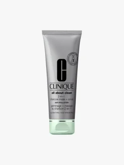 Clinique All About Clean Charcoal Mask + Scrub Anti-Pollution | MECCA