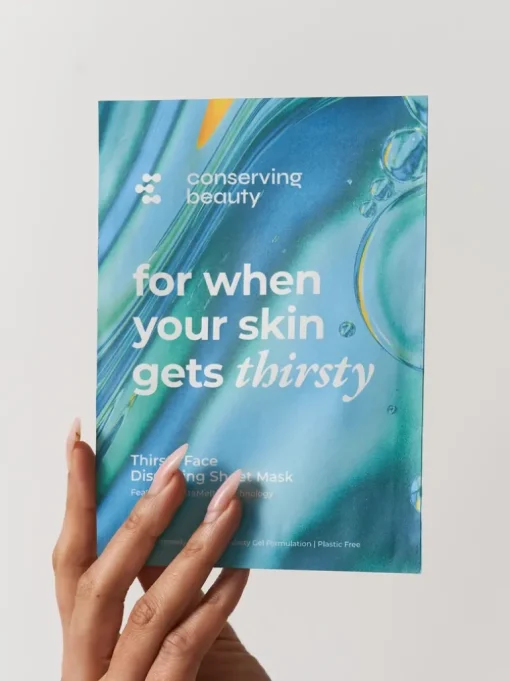 Conserving Beauty Thirsty Face Dissolving Sheet Mask | MECCA