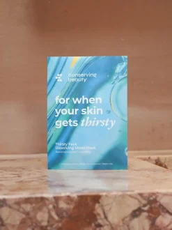 Conserving Beauty Thirsty Face Dissolving Sheet Mask | MECCA
