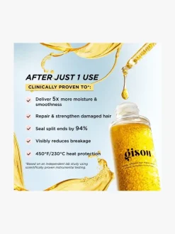 Deeply repairs, intensely hydrates and protects. Honey Infused Hair Repair Serum - Gisou | MECCA