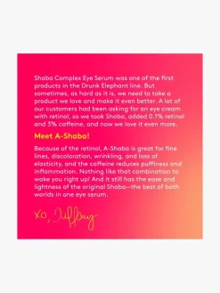 Drunk Elephant A-Shaba Complex Eye Serum | MECCA