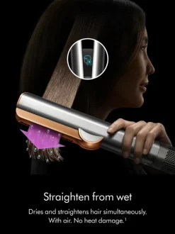 Dyson Airstrait™ Straightener Ceramic Pink/Rose Gold | MECCA