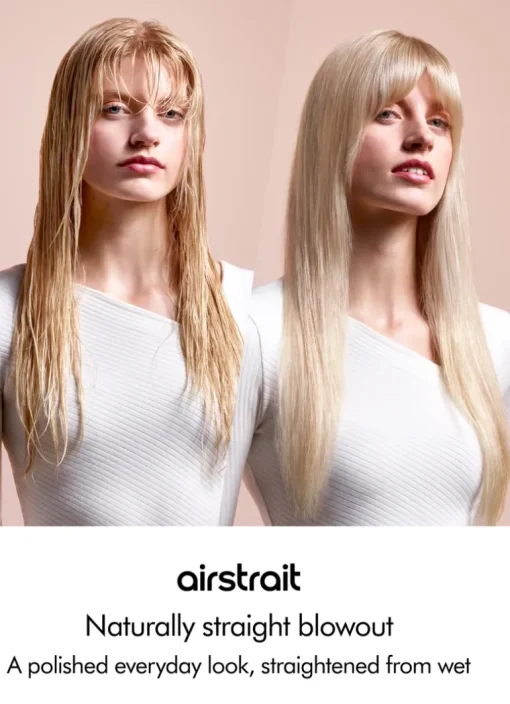 Dyson Airstrait™ Straightener Red Velvet/Gold | MECCA