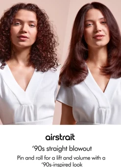 Dyson Airstrait™ Straightener Red Velvet/Gold | MECCA