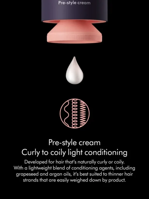 Dyson Chitosan™ Pre-Style Cream Curly To Coily Light | MECCA