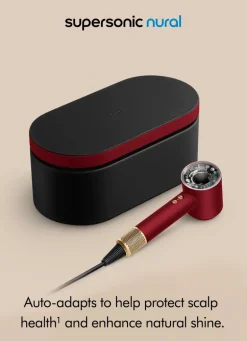 Dyson Supersonic Nural™ Intelligent Hair Dryer Red /Gold | MECCA