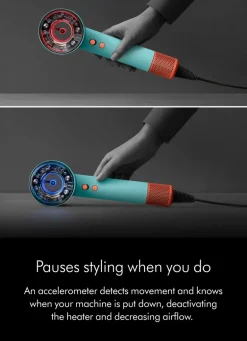 Dyson Supersonic Nural™ Intelligent Hair Dryer Red /Gold | MECCA