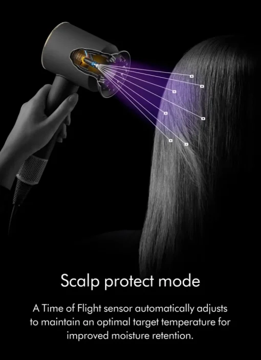 Dyson Supersonic Nural™ Intelligent Hair Dryer Red /Gold | MECCA