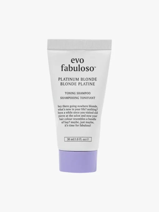 Evo Fabuloso Platinum Blonde Toning Shampoo 30ml | MECCA