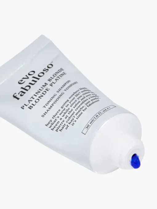 Evo Fabuloso Platinum Blonde Toning Shampoo 30ml | MECCA