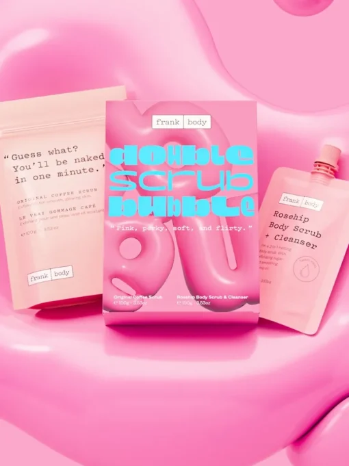 Frank Body Double Scrub Bubble Kit | MECCA