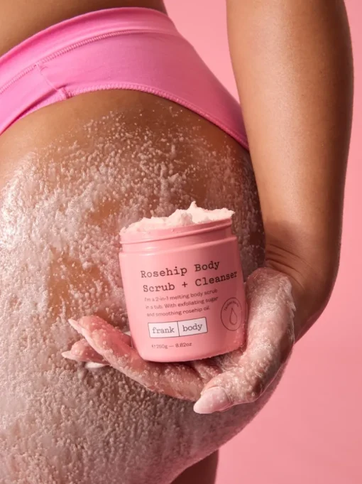 Frank Body Rosehip Body Scrub and Cleanser | MECCA