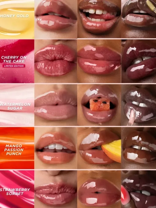 Gisou Honey Infused Lip Oil Cherry on the Cake | MECCA