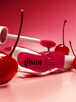 Gisou Honey Infused Lip Oil Cherry on the Cake | MECCA