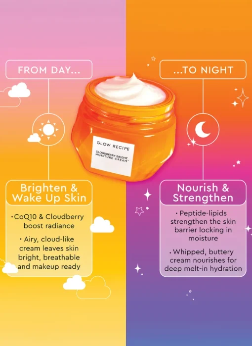 Glow Recipe Cloudberry Bright Moisture Cream | MECCA