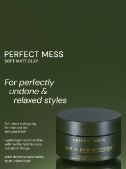 Hair by Sam McKnight Perfect Mess Matt Sculpting Clay | MECCA