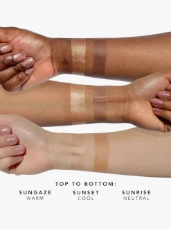 Jouer Bloom, Bronze & Glow Bronzer + Highlighter Duo Sunrise | MECCA