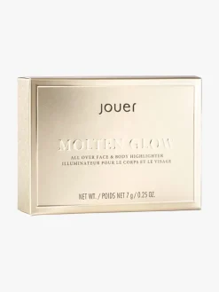 Jouer Molten Glow Face & Body Highlighter and Brush Set | MECCA