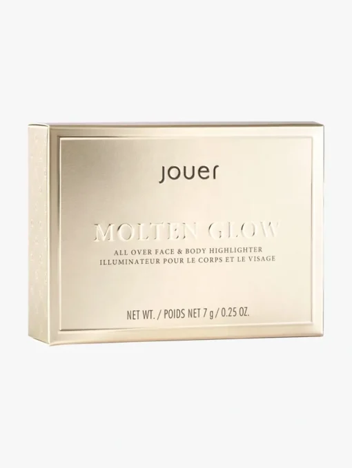Jouer Molten Glow Face & Body Highlighter and Brush Set | MECCA