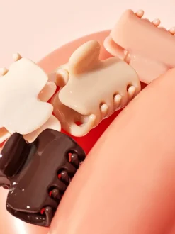 Kitsch Recycled Plastic Mini Puffy Claw Clips | MECCA