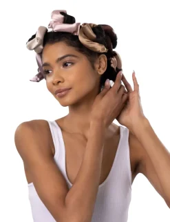 Kitsch Satin Wrapped Flexi Rods- 6pc | MECCA
