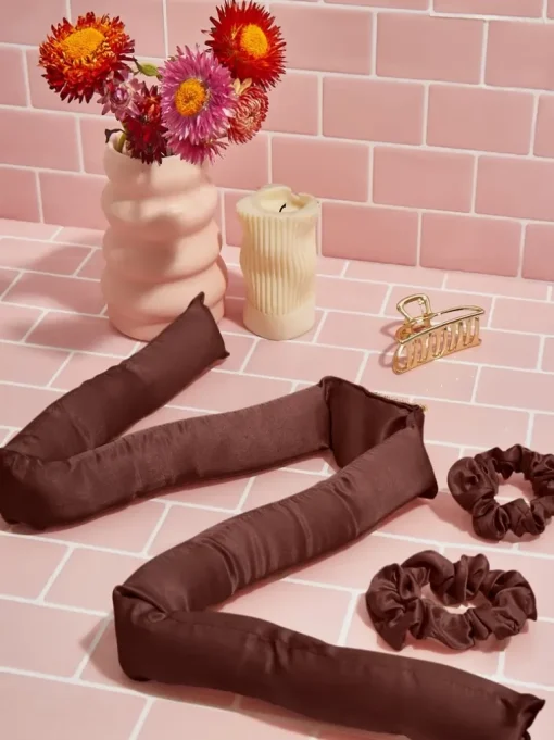 Kitsch XL Heatless Curling Set - Chocolate | MECCA