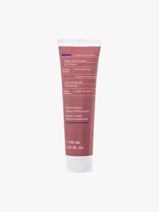 Korres Apothecary Wild Rose Petal Soft Cream Exfoliator | MECCA