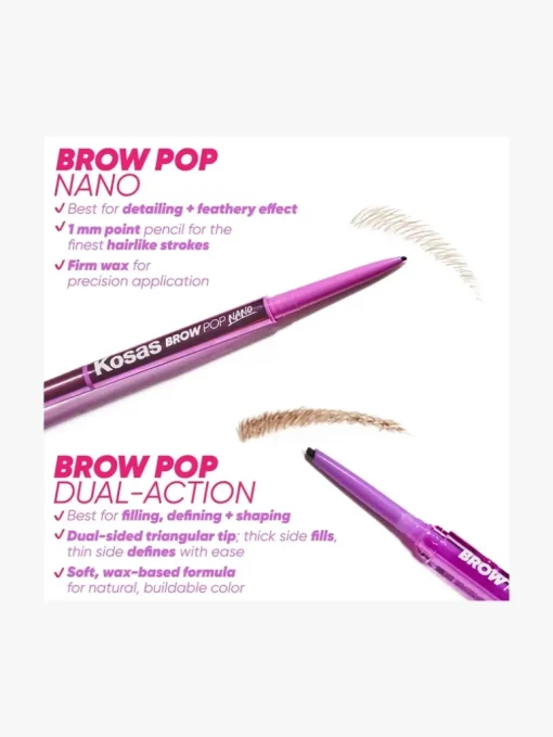 Kosas Brow Pop Dual-Action Defining Pencil | MECCA