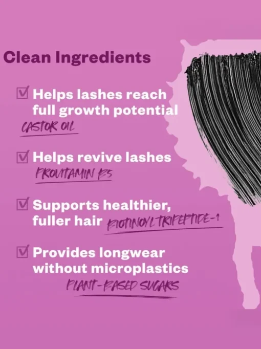 Kosas The Big Clean Longwear Volumizing + Lash Care Mascara | MECCA