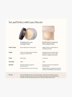 Laura Mercier Real Flawless Luminous Perfecting Pressed Powder | MECCA
