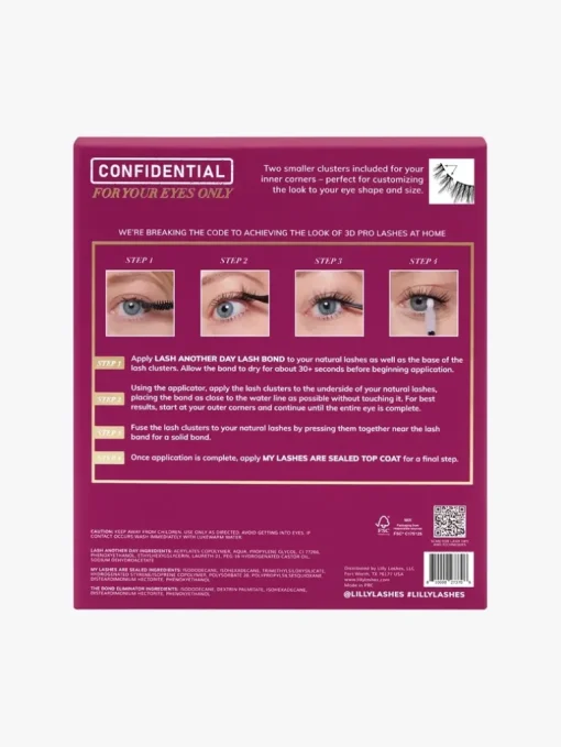 Lilly Lashes 3D UnderCover Lash System Kit Double Agent | MECCA