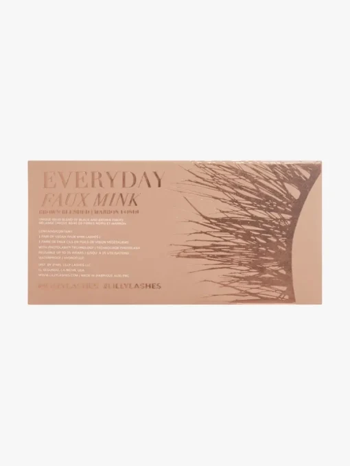 Lilly Lashes Everyday Faux Mink Brown Undone | MECCA