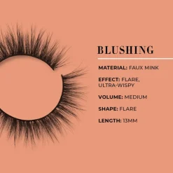Lilly Lashes Everyday Faux Mink Blushing | MECCA