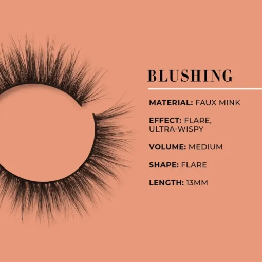Lilly Lashes Everyday Faux Mink Blushing | MECCA