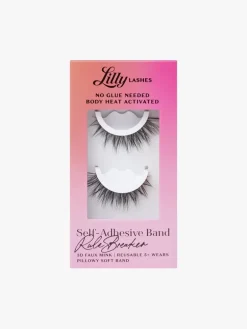 Lilly Lashes Self Adhesive Band 3D Faux Mink RuleBreaker | MECCA