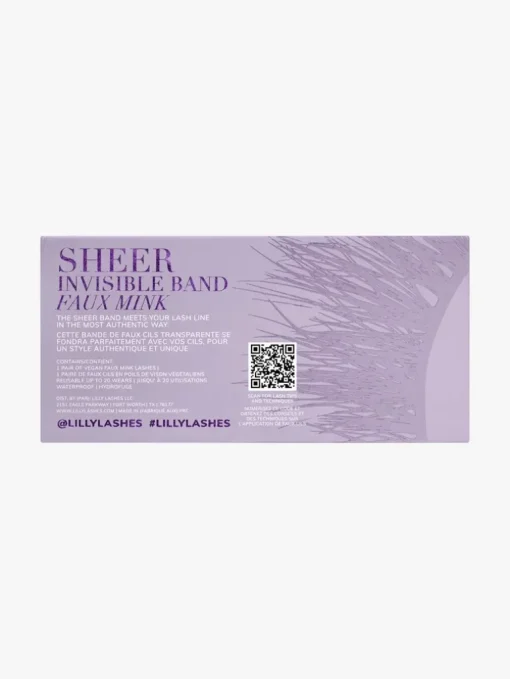 Lilly Lashes Sheer Band 3D Faux Mink Desirable | MECCA