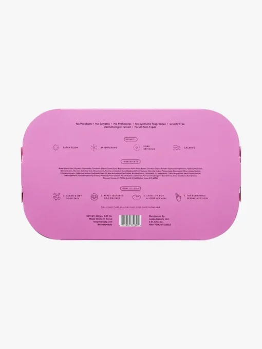 LOOPS Double Take Glow Hydrogel Face Mask | MECCA