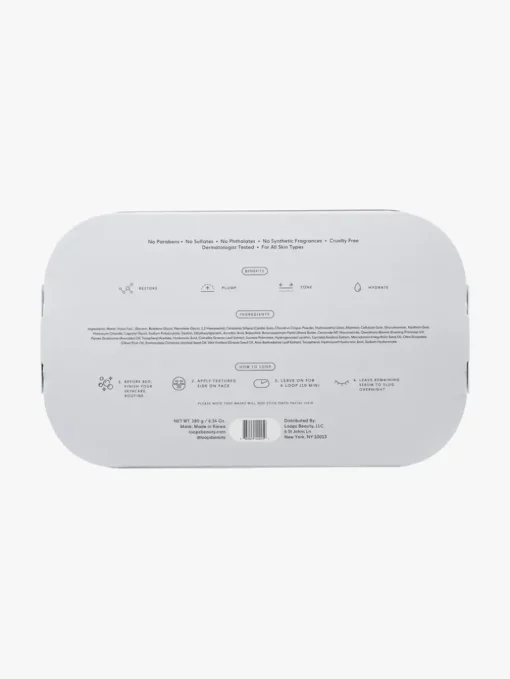 LOOPS Dream Sleep Slugging Hydrogel Face Mask | MECCA