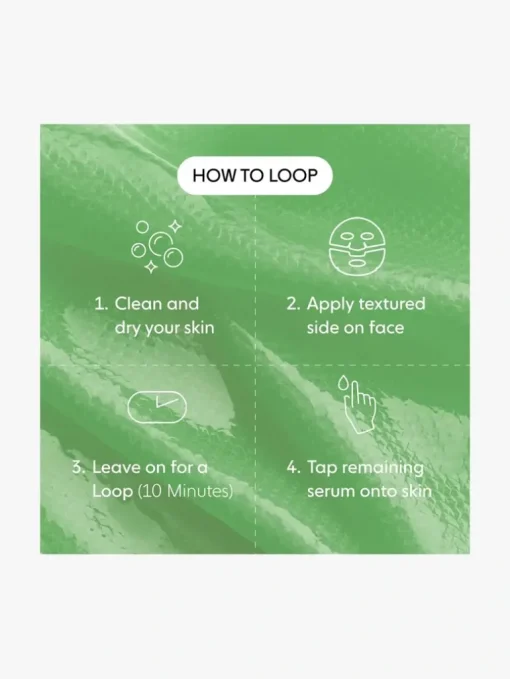 LOOPS Fresh Peel Resurfacing Hydrogel Face Mask | MECCA