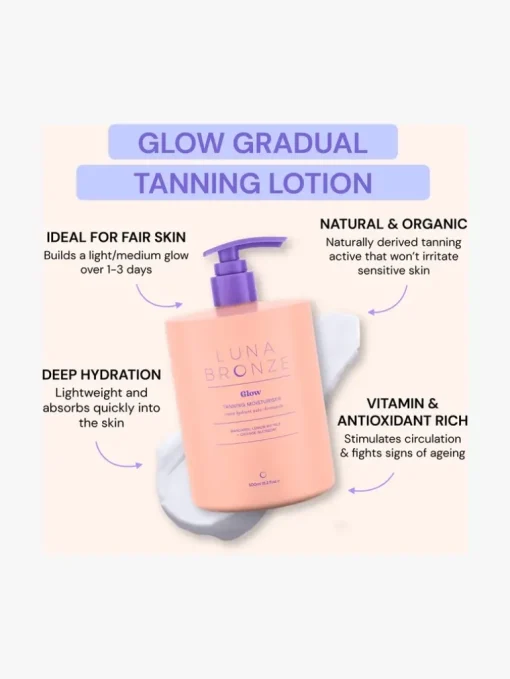 Luna Bronze Glow Gradual Tanning Moisturiser | MECCA