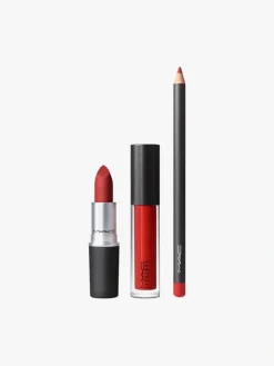 M·A·C Cosmetics Pout Full Of Posies Lip Kit: Red | MECCA