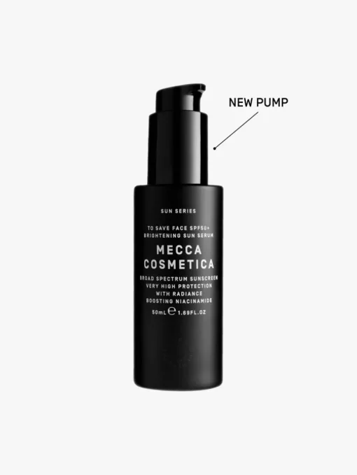 MECCA COSMETICA Brightening Sun Serum SPF50+ | MECCA