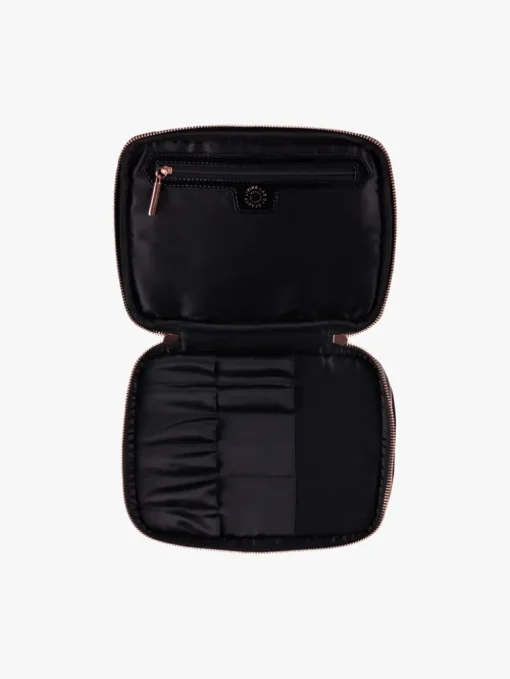 MECCA COSMETICA Jet Set Black Vanity Travel Bag | MECCA