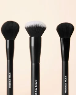 MECCA MAX Coverage Crew 3-Piece Brush Set | MECCA